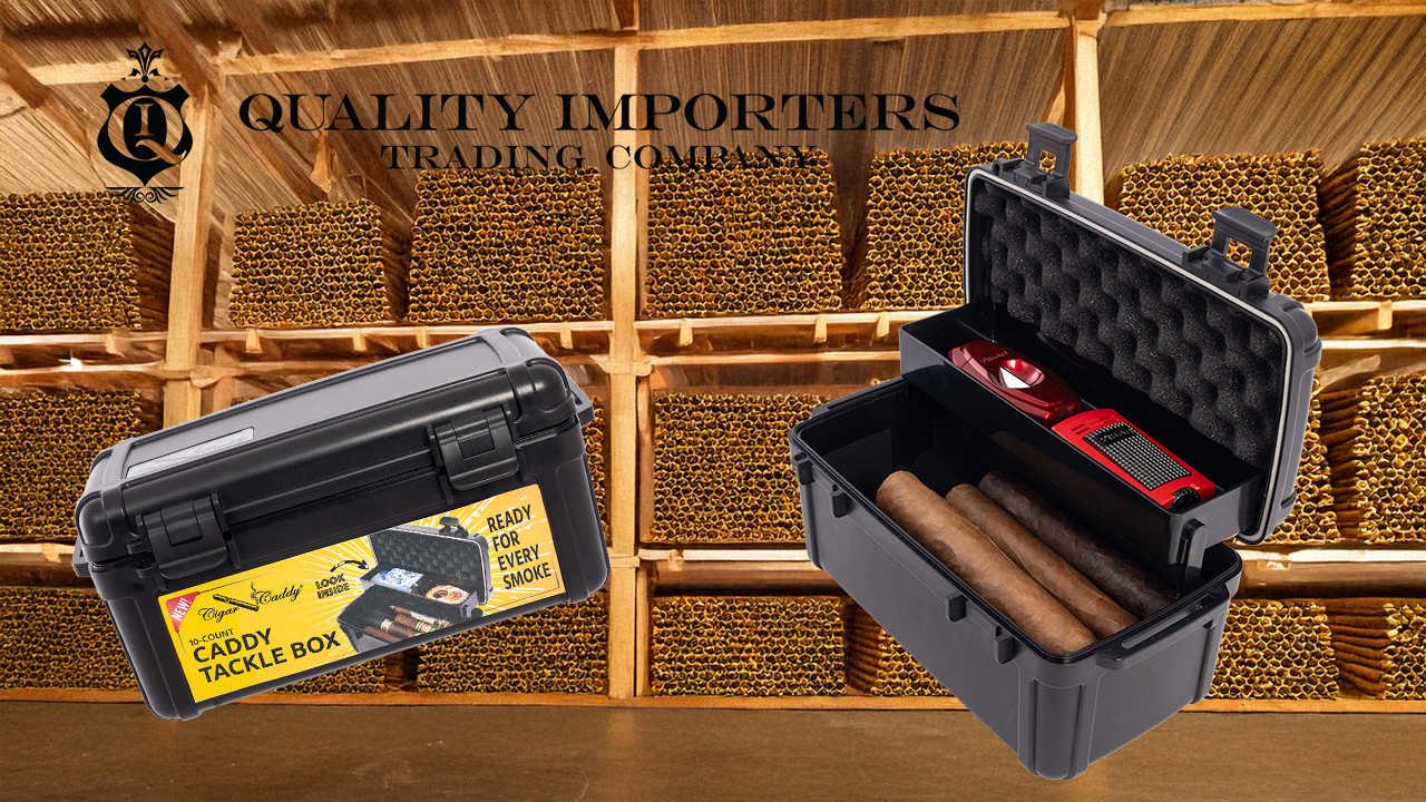 Quality Importers (QI) Expands Iconic Cigar Caddy® Line with New 10-Count Tackle Box