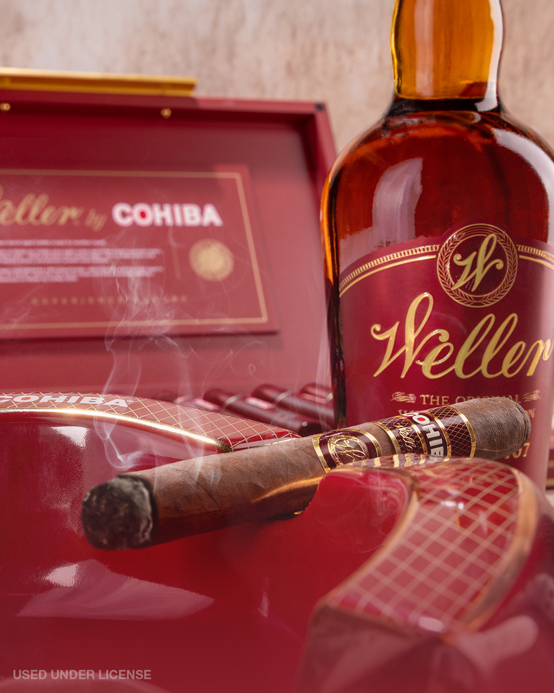 COHIBA RELEASES FIFTH WELLER BY COHIBA, AGED IN WELLER ANTIQUE 107 BARRELS
