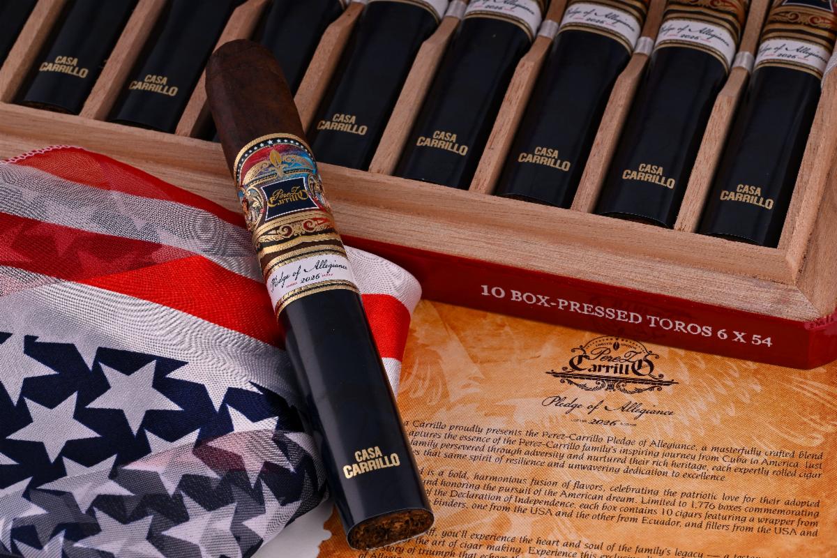 Casa Carrillo Announces the 4th Annual Pledge of Allegiance Cigar Release